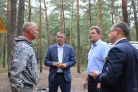 На территории городских лесов прошло выездное совещание