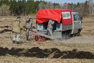 В Барнауле провели штабную тренировку по тушению лесных пожаров